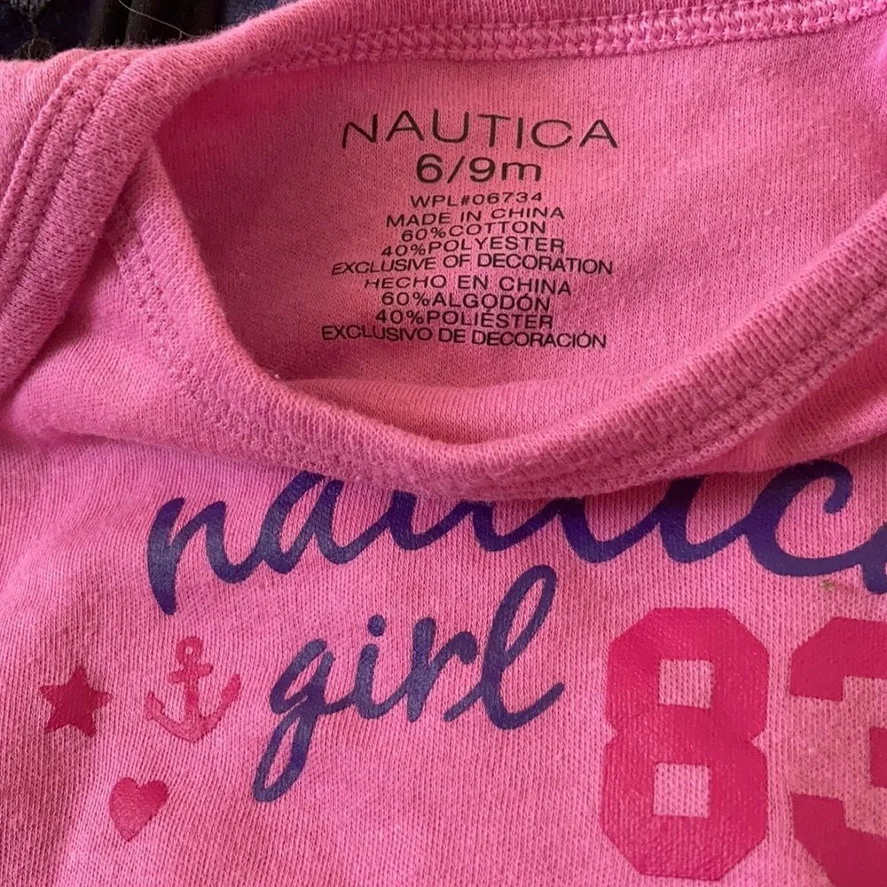 FINAL MARKDOWN Nautica girl one piece 6-9months